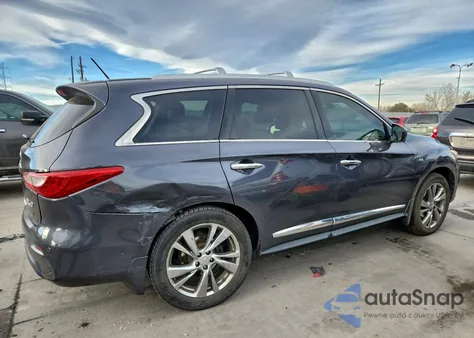 2014 Infiniti Qx60 из США, поврежденный, VIN 5N1AL0MM6EC549325